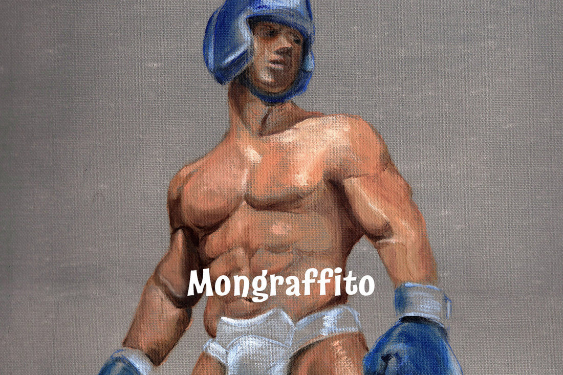 Mongraffito queer artist writer Pulp zine 8