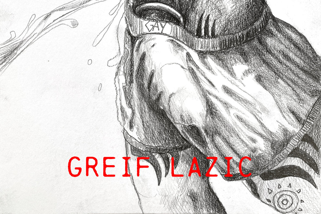 Desire, Drawn: Greif Lazic in the Debut Issue of SNIFF Magazine