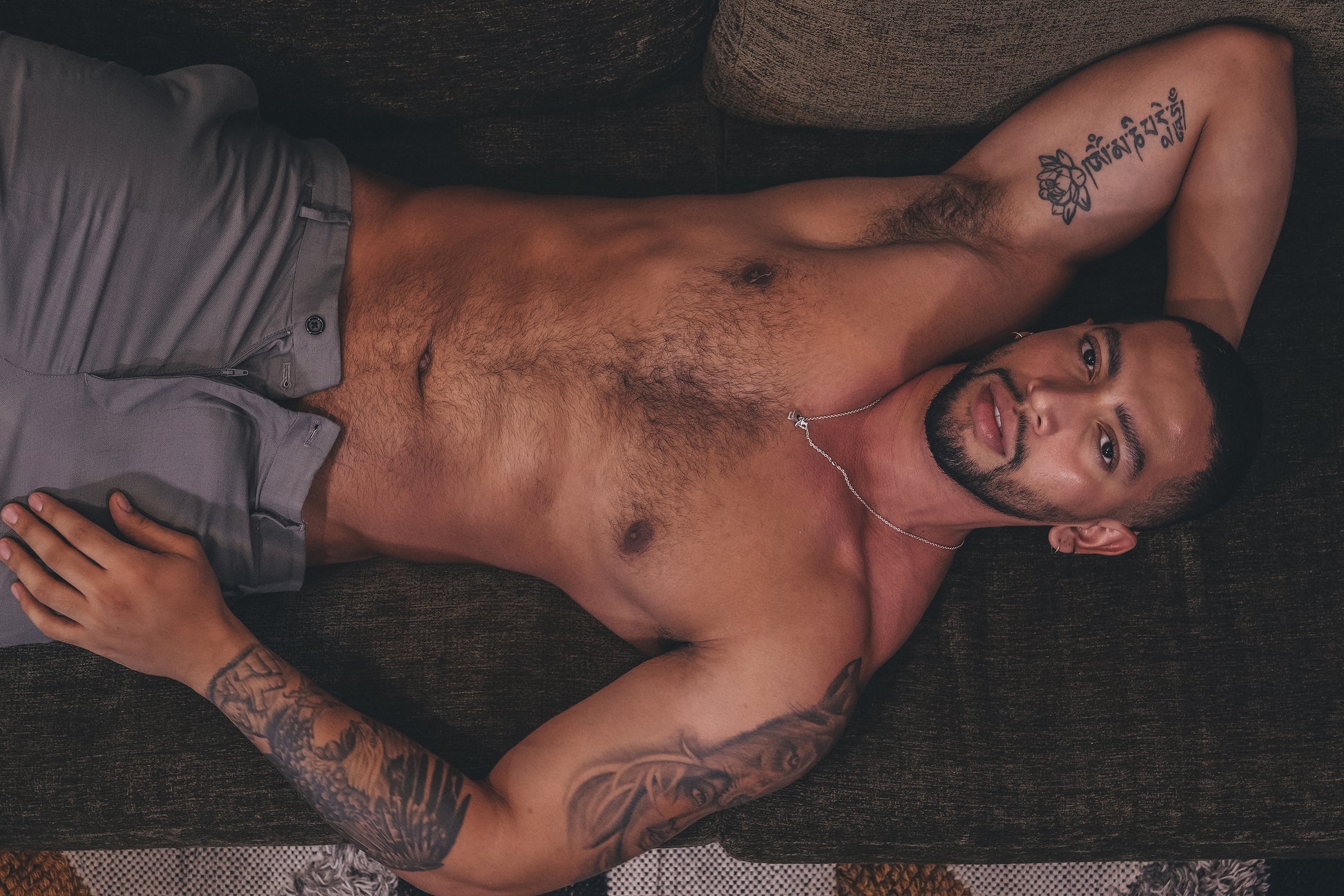 nude men with sexy pits