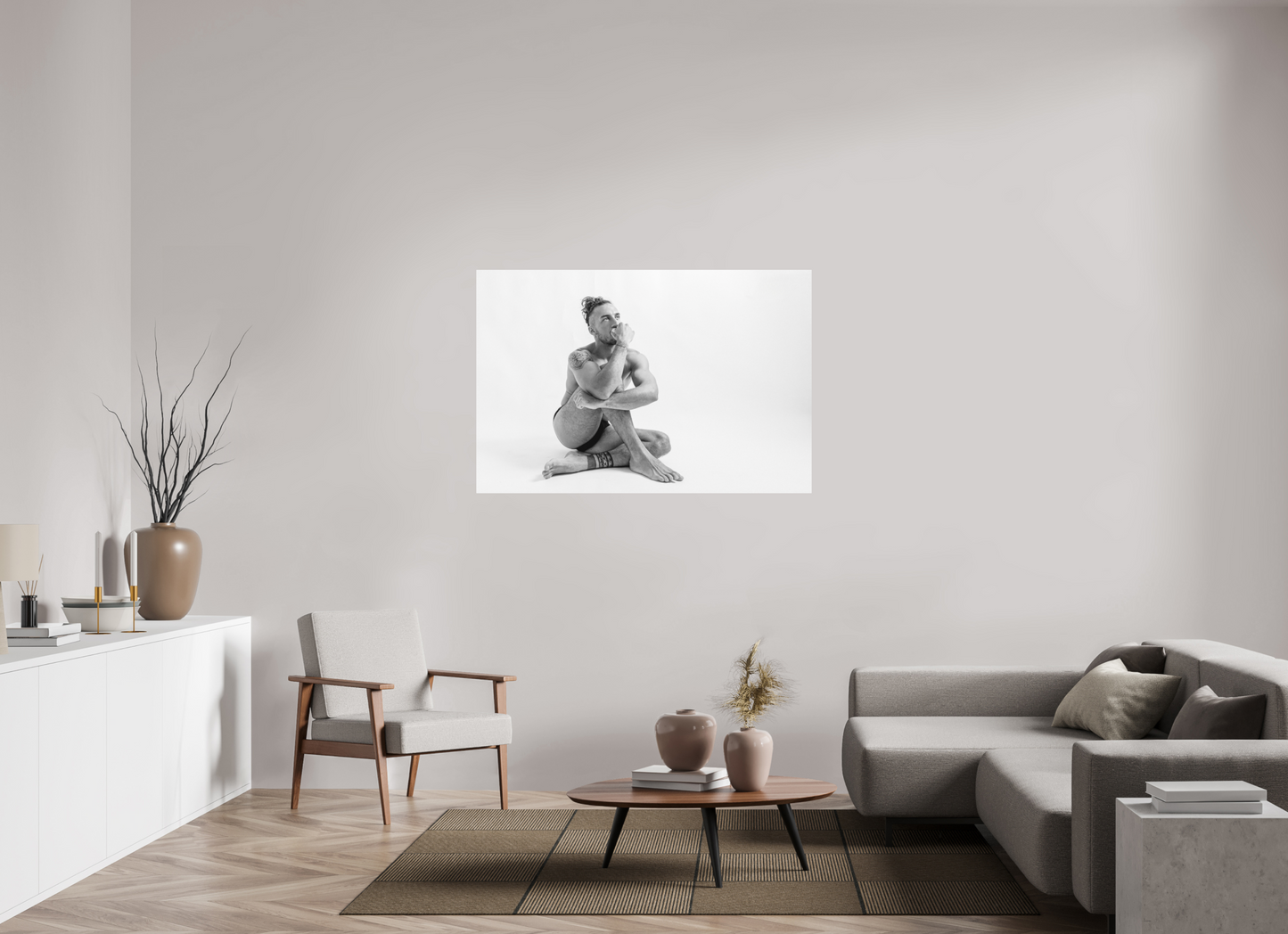 54 x 36″, Giclee Matt Photo Rag Contemplation - Fine Art Print