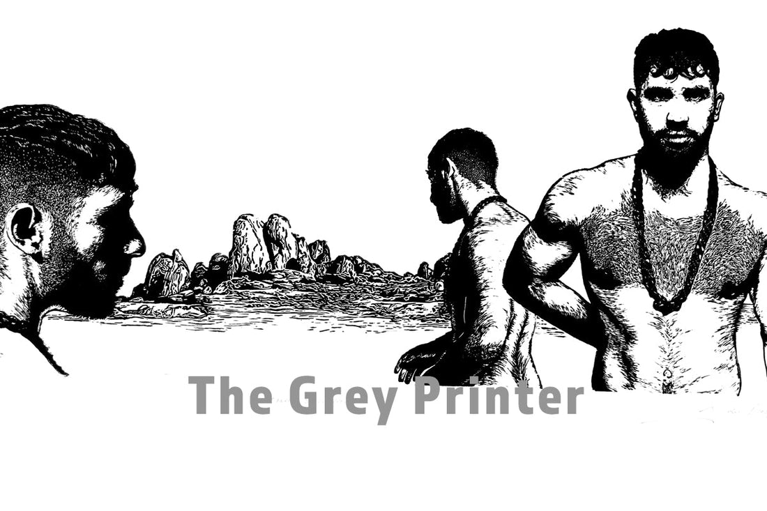 The Grey Printer Inspiro magazine queer artist