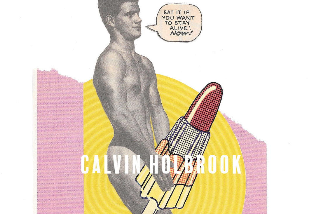 Calvin Holbrook queer collage artist inspiro magazine