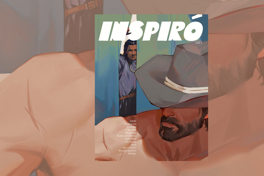 Inspiro 6 magazine Jinhallz queer illustrator