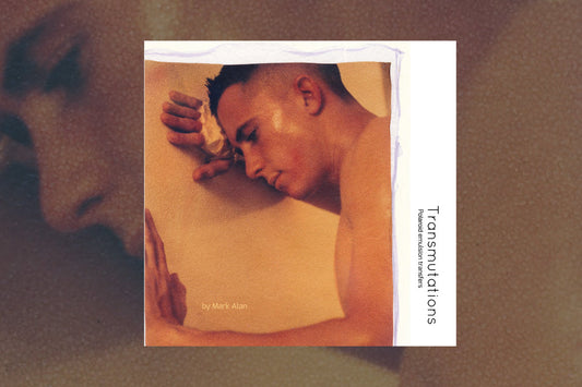 Transmutations Polaroid emulsion transfer book The Male Muse