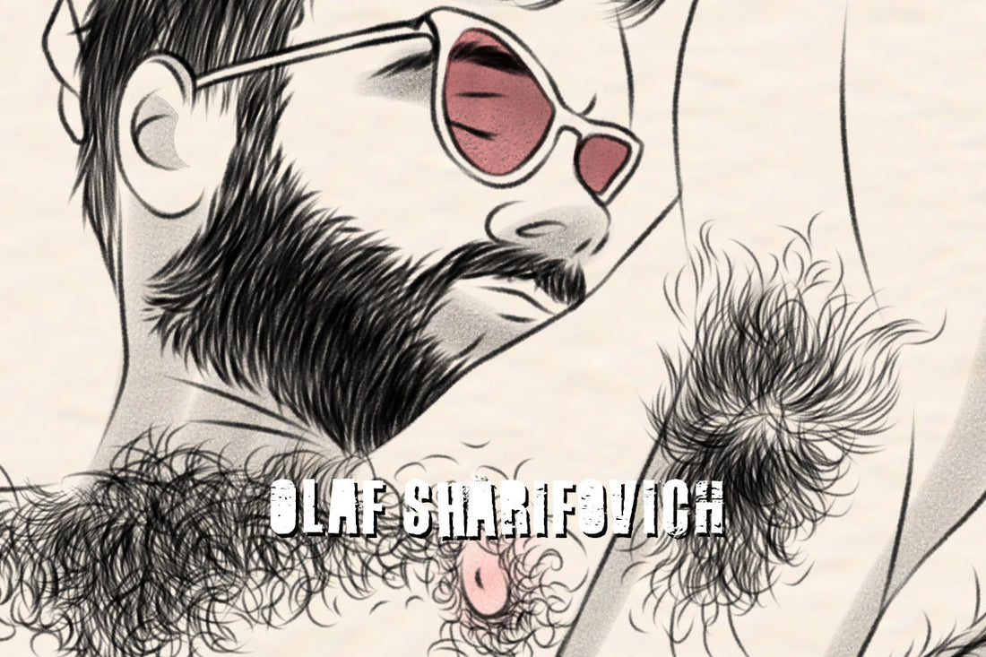 Olaf Sharifovich Belgrade queer illustrator 