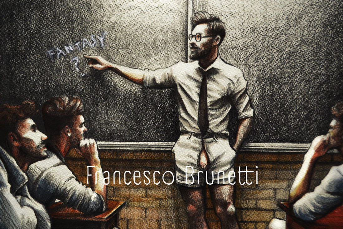 Inspiro 8 Francesco Brunetti queer erotic artist