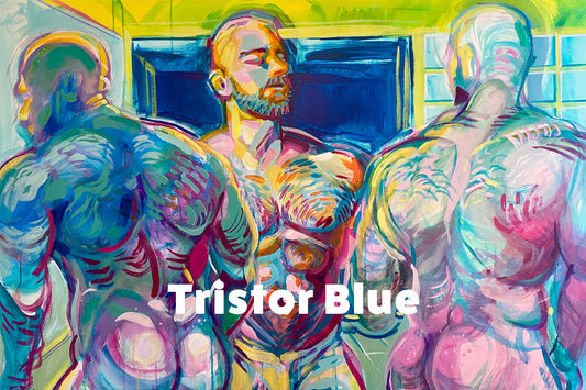 Tristor Blue Queer Male Fetish Painter SNIFF Magazine Scent 3 Header