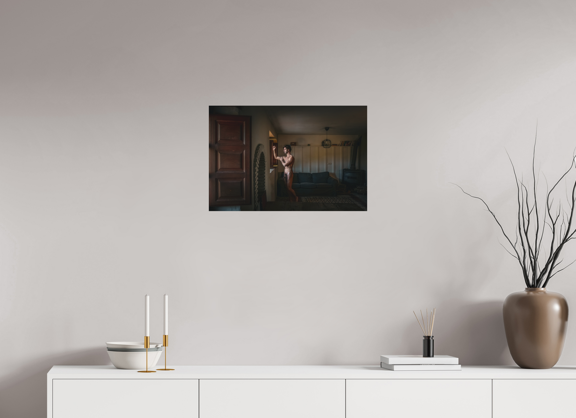24 x 16″, Fuji Velvet Cabin Life