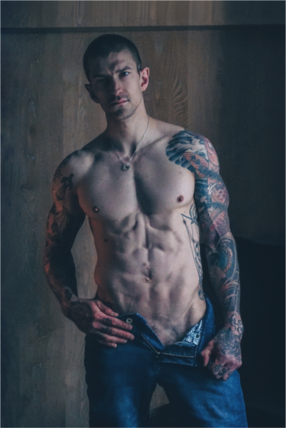 Main image Ink and Denim - Fine Art Print