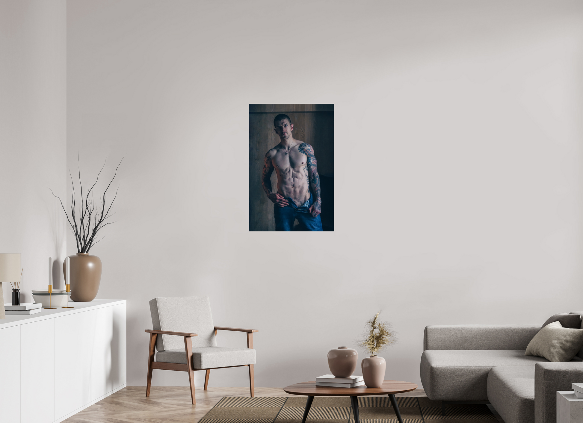 24 x 36″, Fuji Glossy Ink and Denim - Fine Art Print