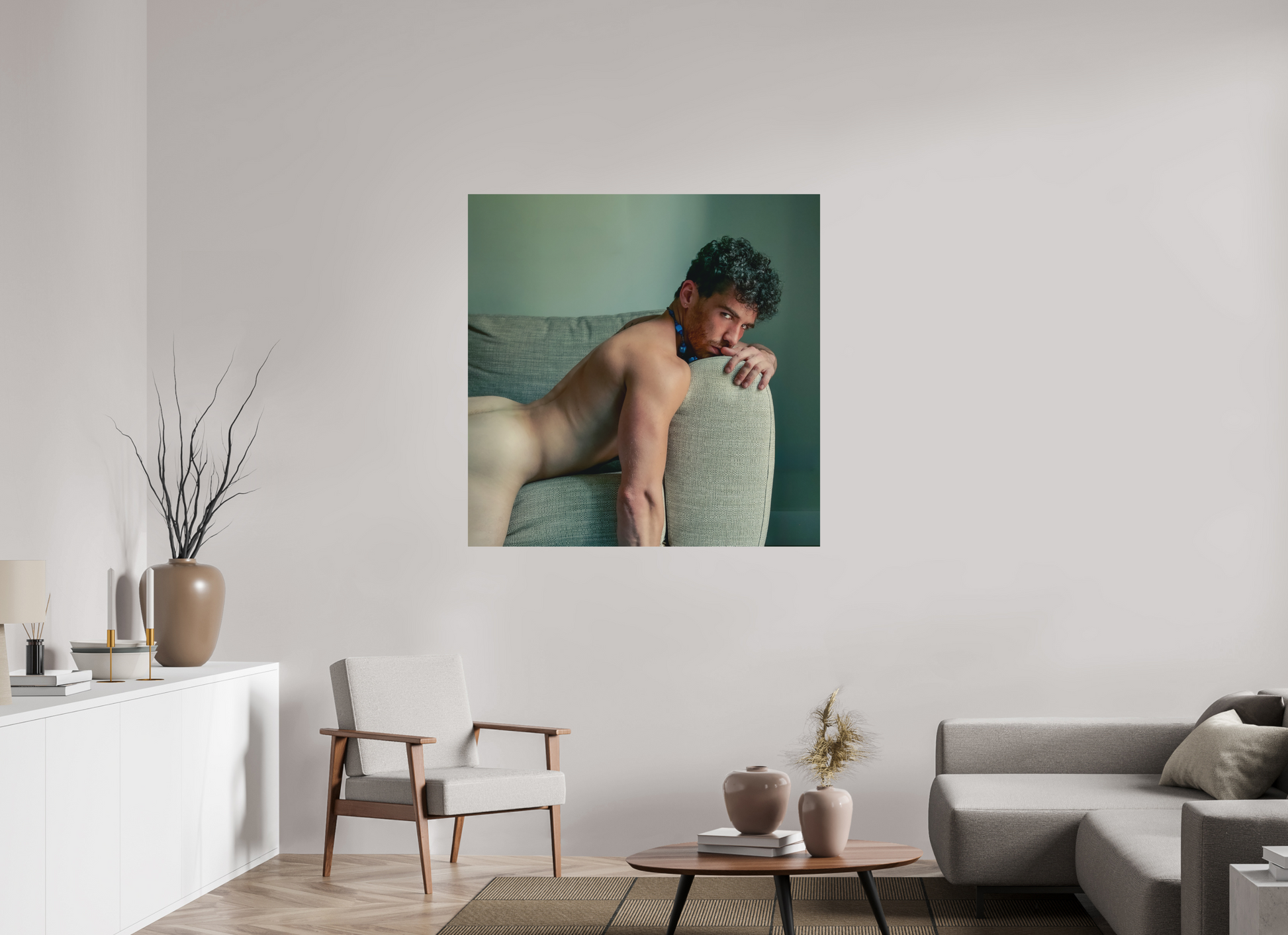 45 x 45″, Fuji Matte Come Get It - Xavi Aragon - Fine Art Print