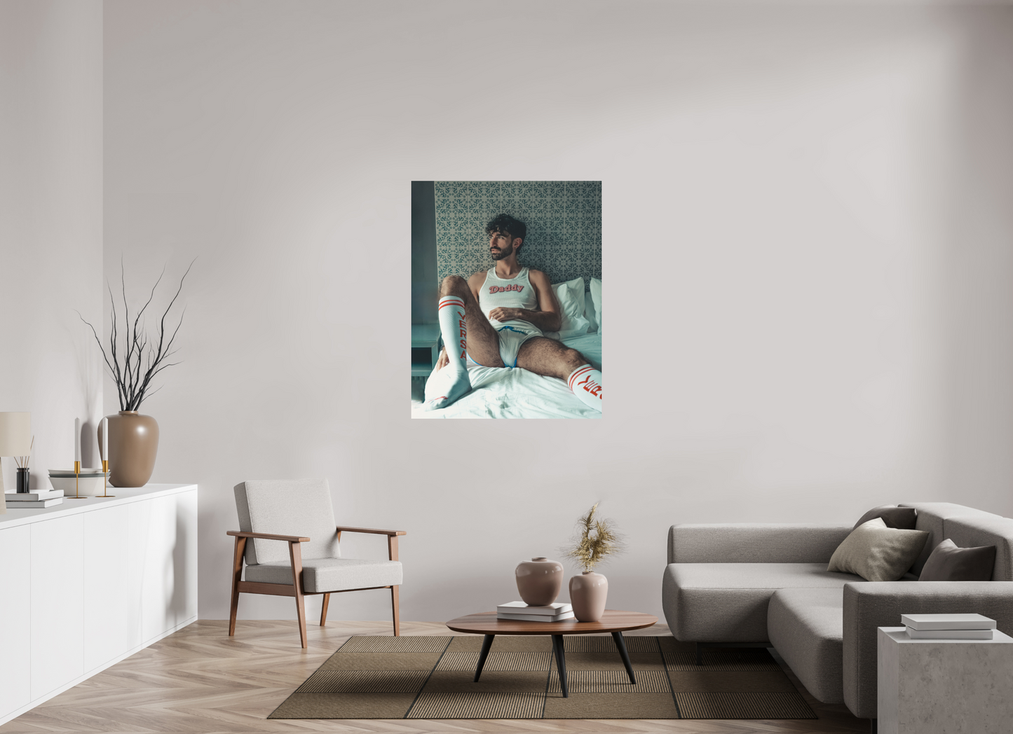 39 x 48.7″, Fuji Glossy Waiting For Daddy - Fine Art Photography Print
