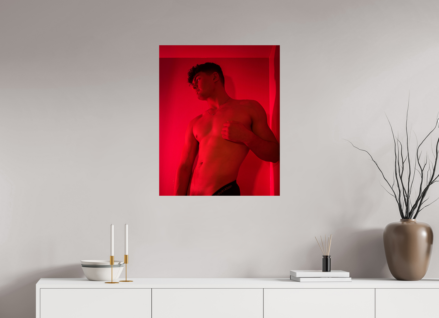 24 x 30″, Giclee Pearl Seeing Red - Fine Art Print