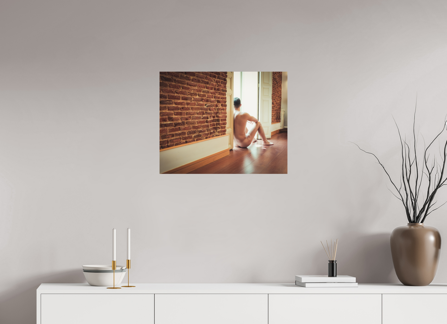 25 x 20″, Fuji Velvet Happy In His Solitude - Fine Art Print