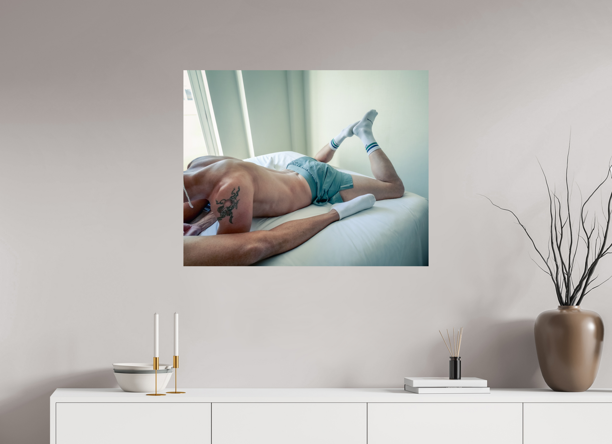 35 x 28″, Giclee Pearl Afternoon Snack - Fine Art Photography Print