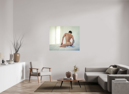 48.7 x 39″, Fuji Velvet In A White Room - Fine Art Photography Print