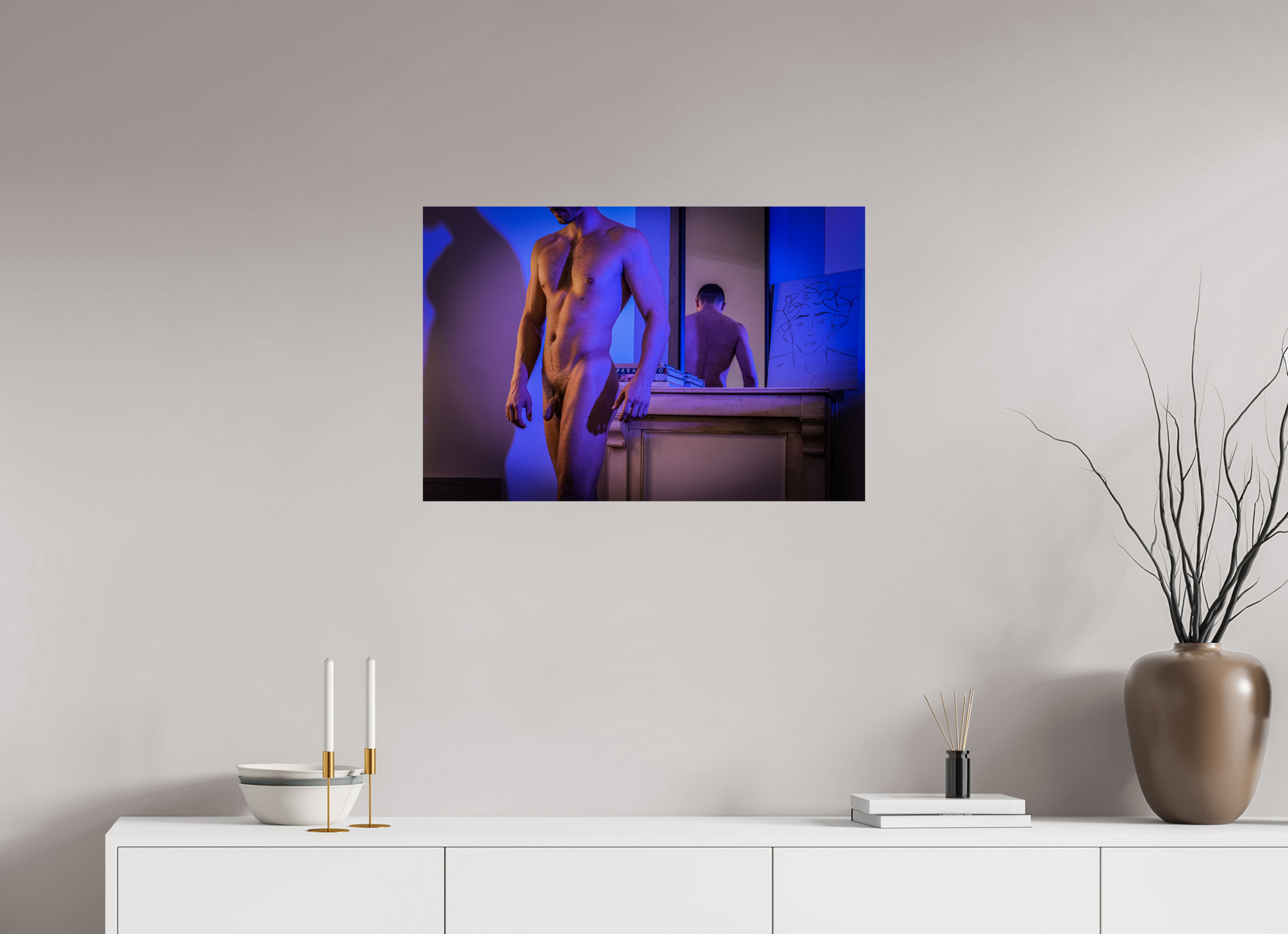 30 x 20″, Giclee Pearl The Temptation of Dorian Gray - Fine Art Photography