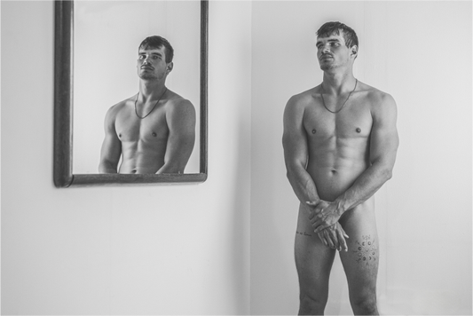 Main image The Man in the Mirror - Fine Art Print