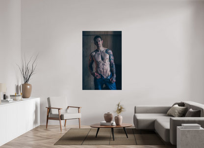 40 x 60″, Fuji Glossy Ink and Denim - Fine Art Print