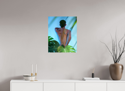 20 x 25″, Giclee Pearl Flora and Fauna (Blue) - Fine Art Print