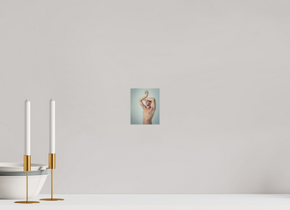 4 x 5″, Giclee Pearl Young Stag - Fine Art Print