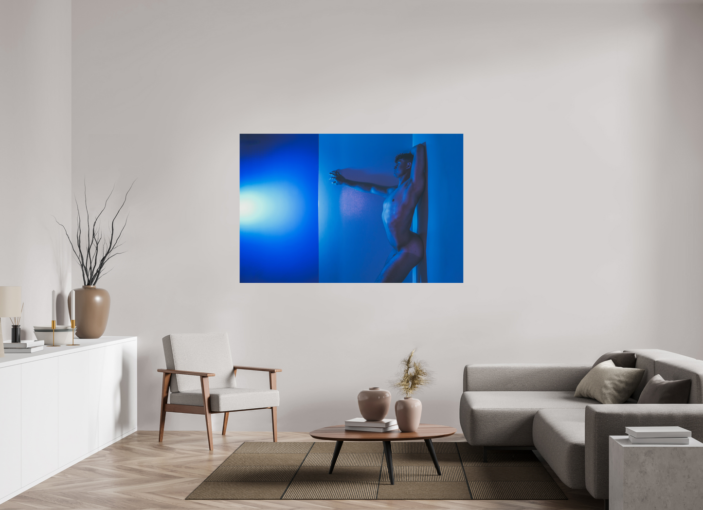66 x 44″, Fuji Glossy Blue Boy - Fine Art Print