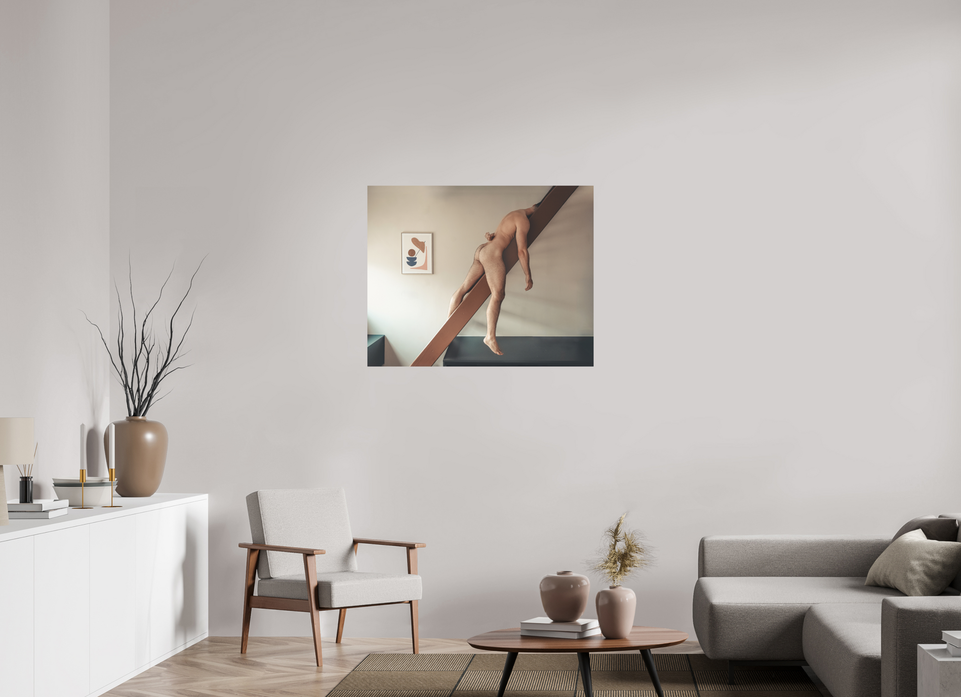 38.7 x 31″, Fuji Velvet The Great Collapse