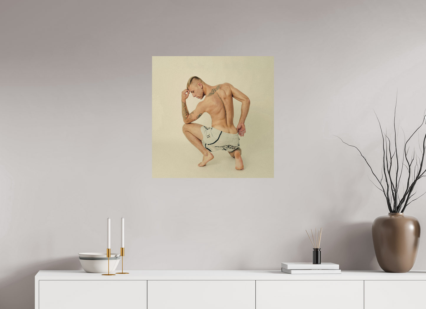 25 x 25″, Giclee Pearl Wicked Tease - Fine Art Print