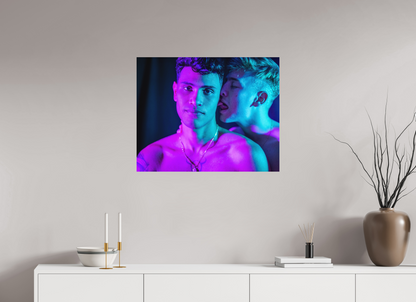 30 x 24″, Fuji Matte A Kiss Behind His Ear - Fine Art Print