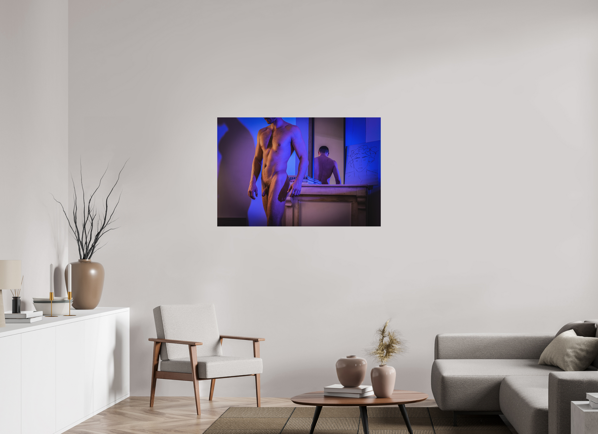45 x 30″, Fuji Velvet The Temptation of Dorian Gray - Fine Art Photography