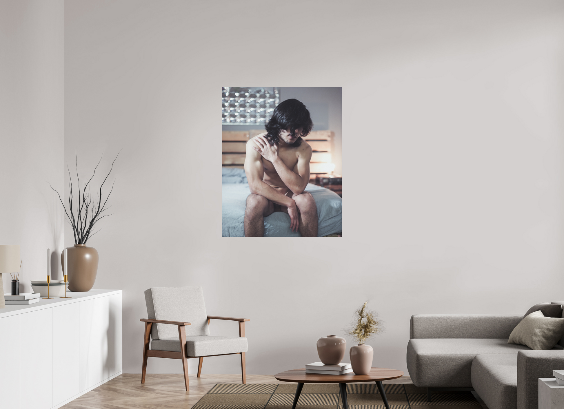 35 x 43.7″, Fuji Velvet Bangs - Fine Art Print