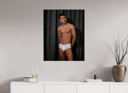 28 x 35″, Giclee Pearl 50s Beefcake Vibe - Fine Art Photography Print