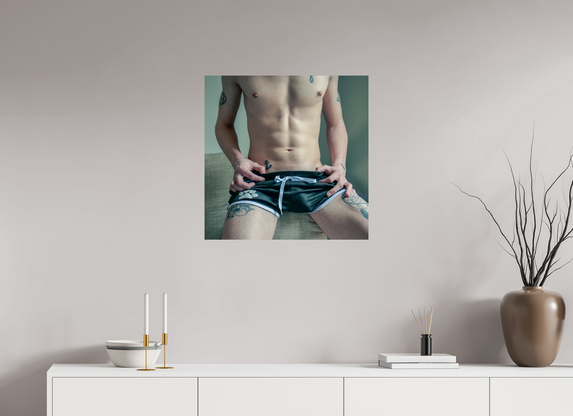 25 x 25″, Giclee Pearl Anchor Away - Fine Art Photography Print
