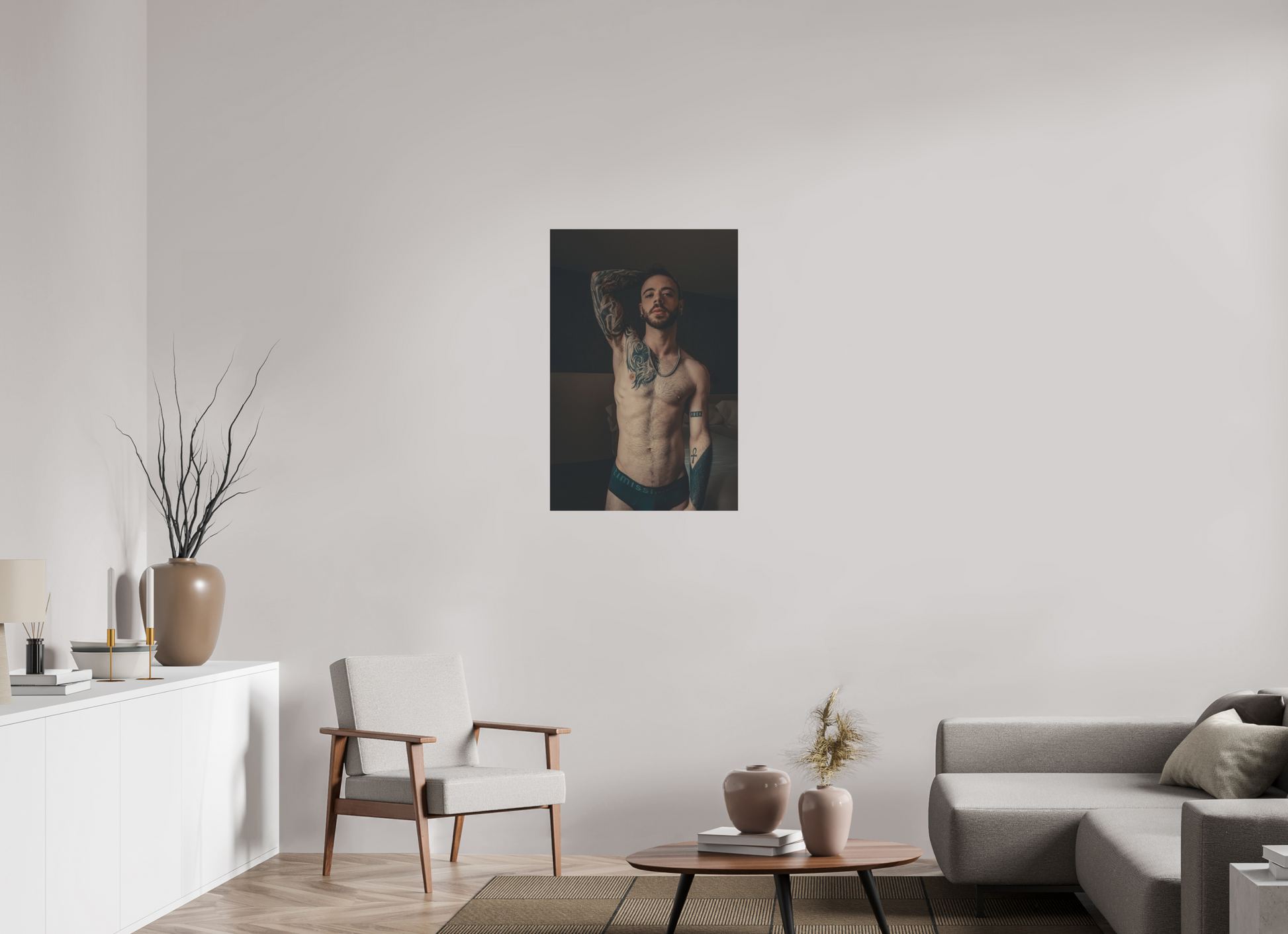 24 x 36″, Fuji Velvet Otter Bro - Fine Art Photography Print