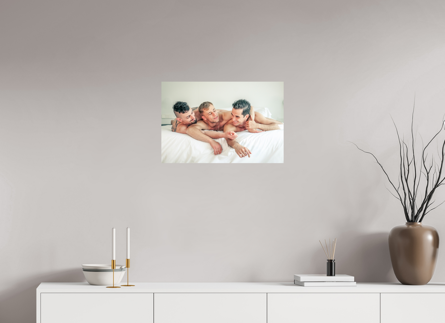 24 x 16″, Giclee Pearl Tres Amigos, Dos - Fine Art Photography Print