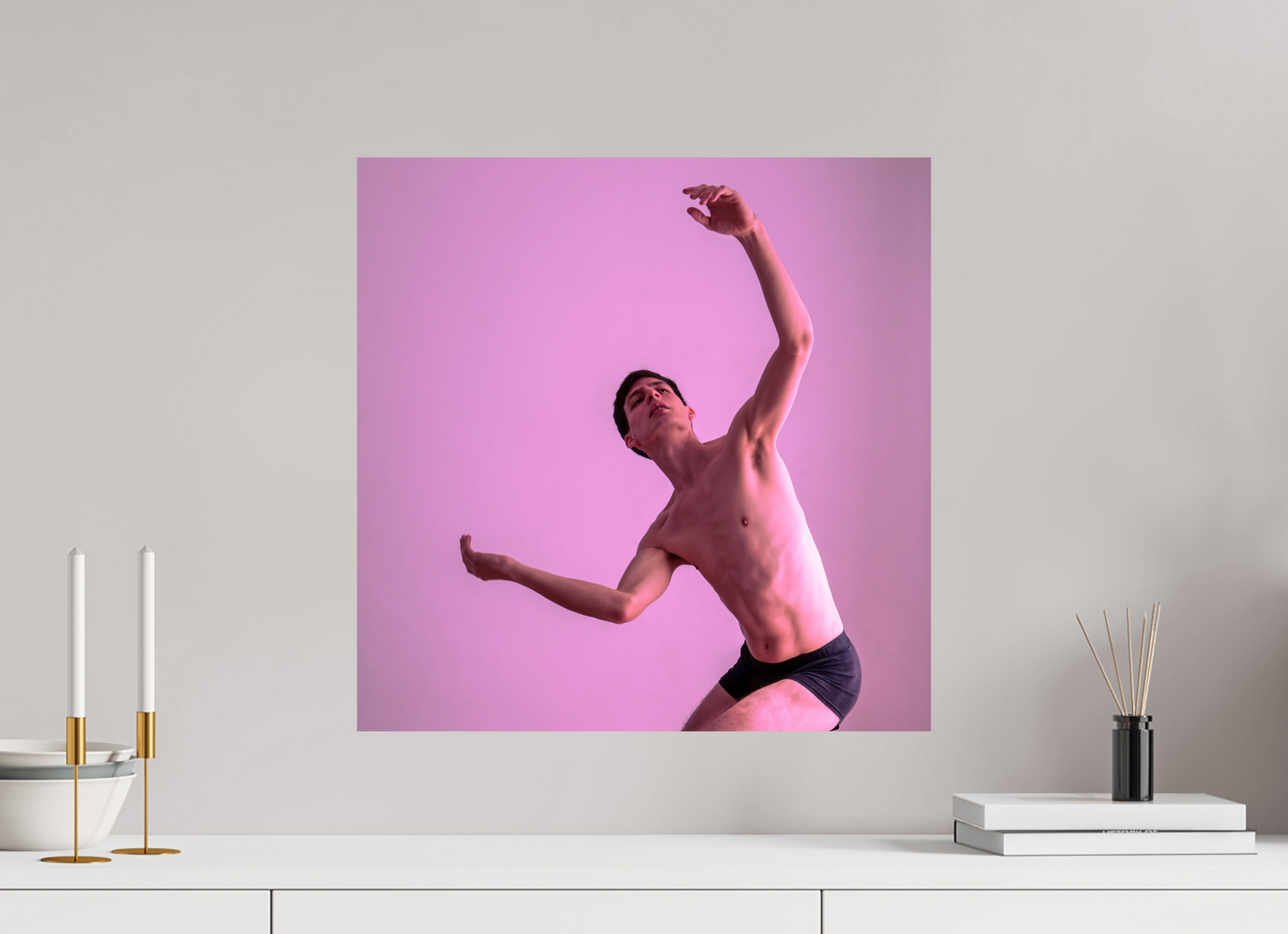 20 x 20″, Fuji Glossy Relever -