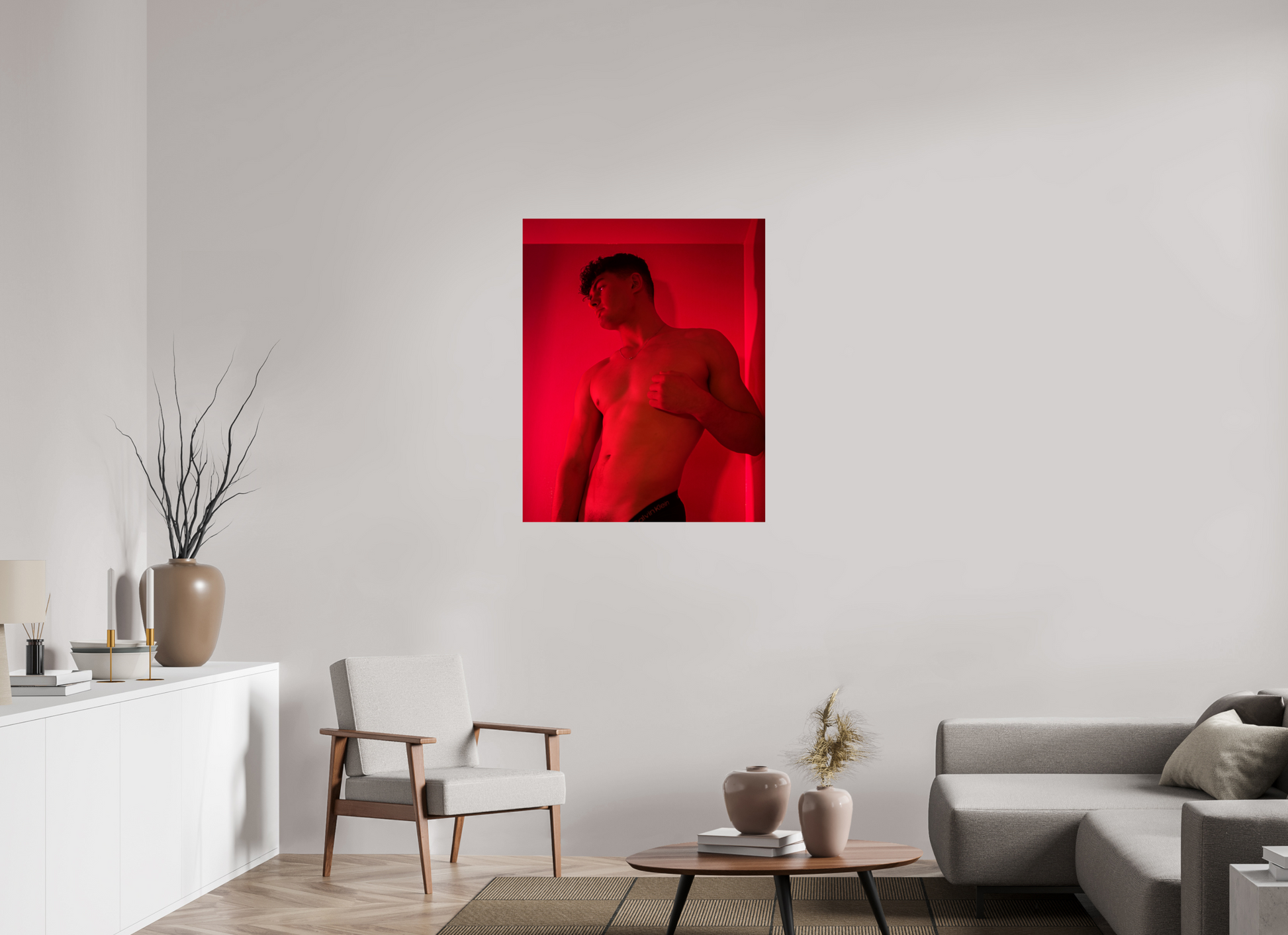 31 x 38.7″, Fuji Glossy Seeing Red - Fine Art Print