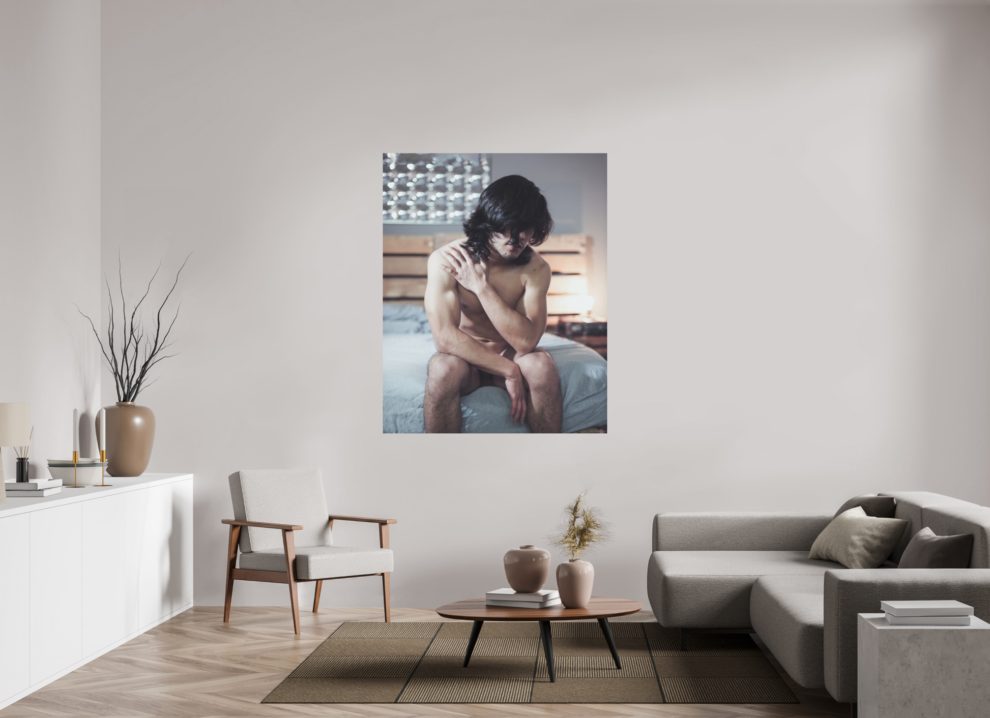 47 x 58.7″, Fuji Velvet Bangs - Fine Art Print