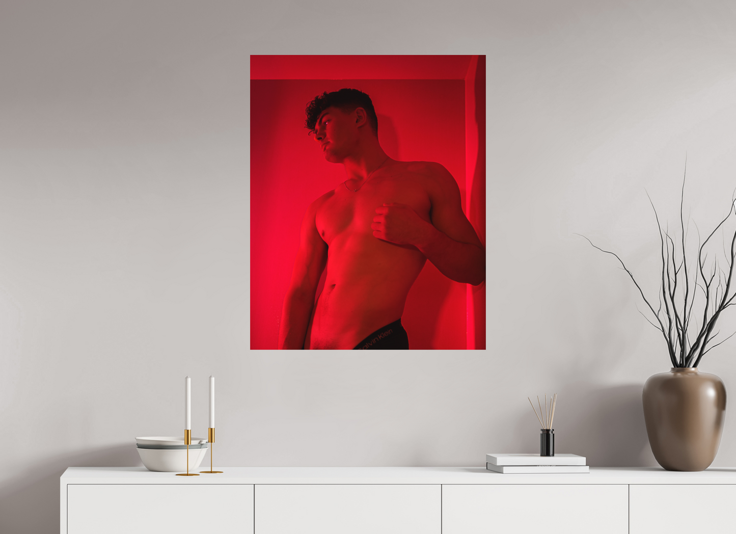 28 x 35″, Fuji Velvet Seeing Red - Fine Art Print