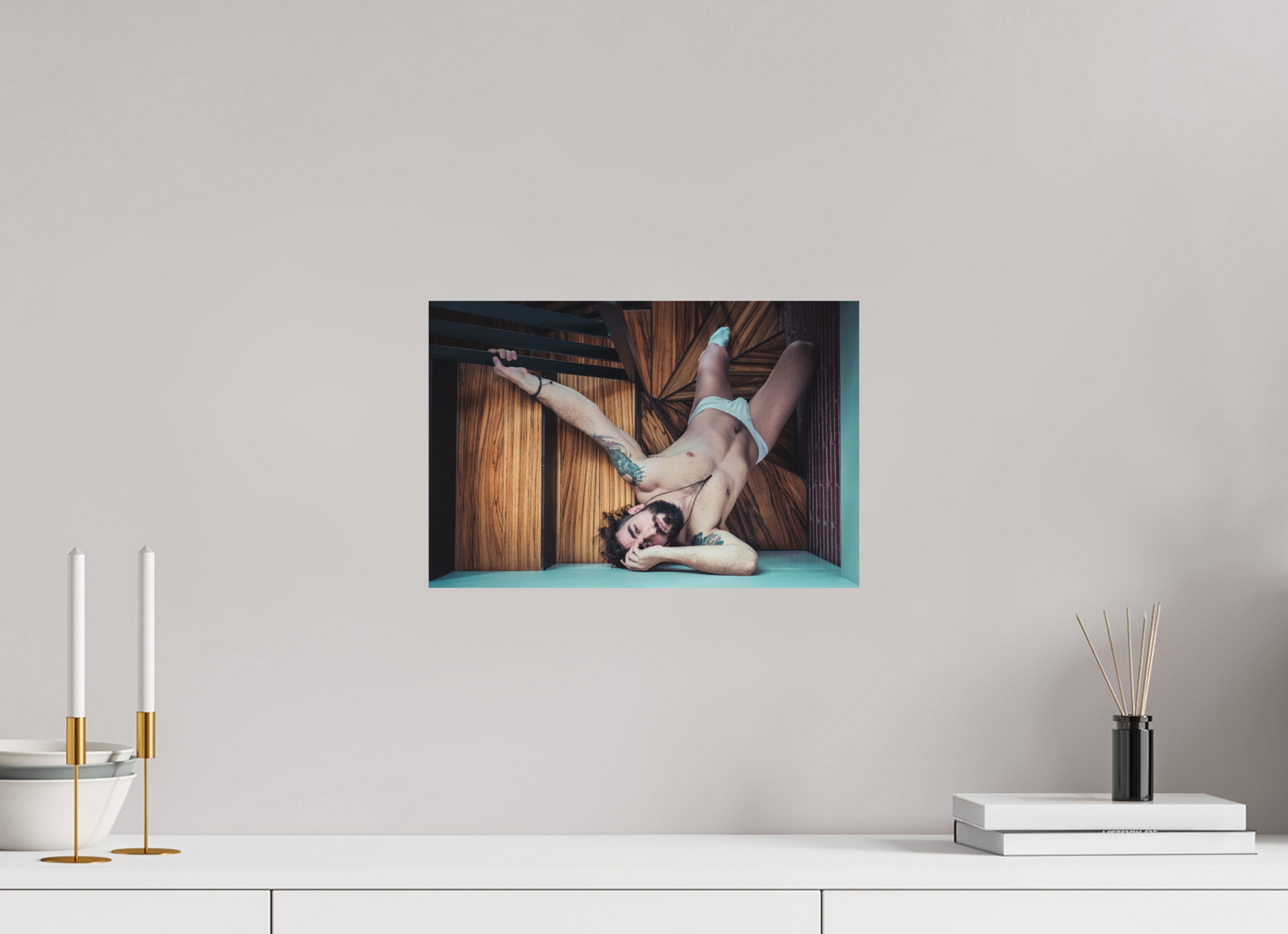 15 x 10″, Fuji Velvet Last Chance on the Stairway - Fine Art Print