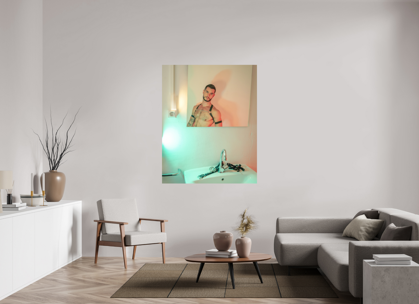 47 x 58.7″, Fuji Velvet Spare Harness - Fine Art Photography