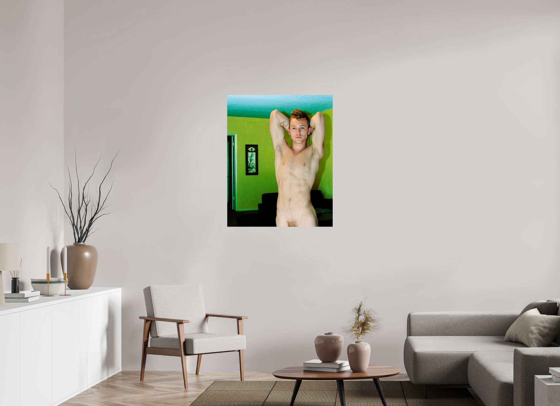 31 x 38.7″, Fuji Glossy Benjamin - Fine Art Print
