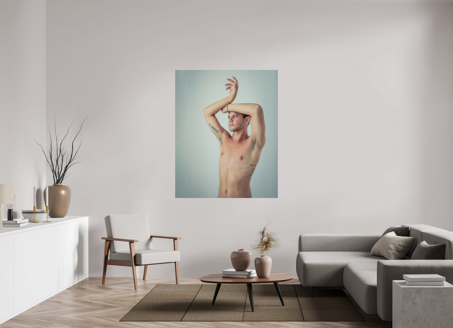 47 x 58.7″, Fuji Glossy Young Stag - Fine Art Print