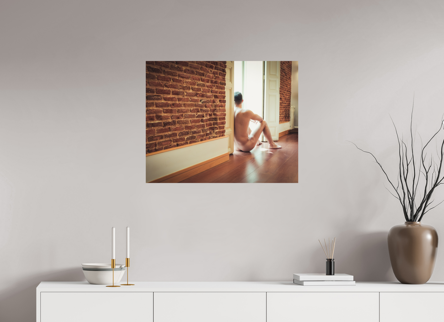 30 x 24″, Fuji Velvet Happy In His Solitude - Fine Art Print