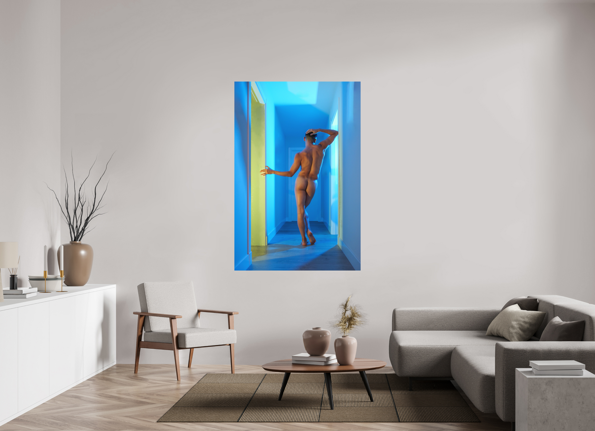 44 x 66″, Fuji Velvet Edo Illuminated - Fine Art Print