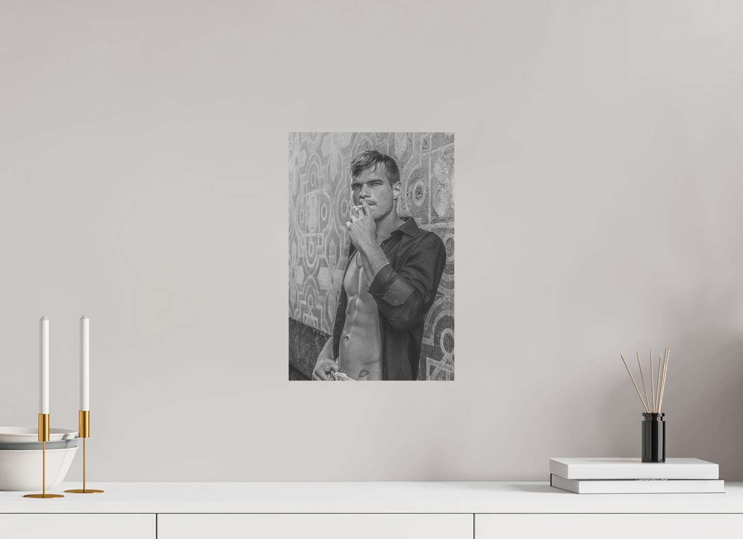 10 x 15″, Giclee Pearl Fumar - Fine Art Print