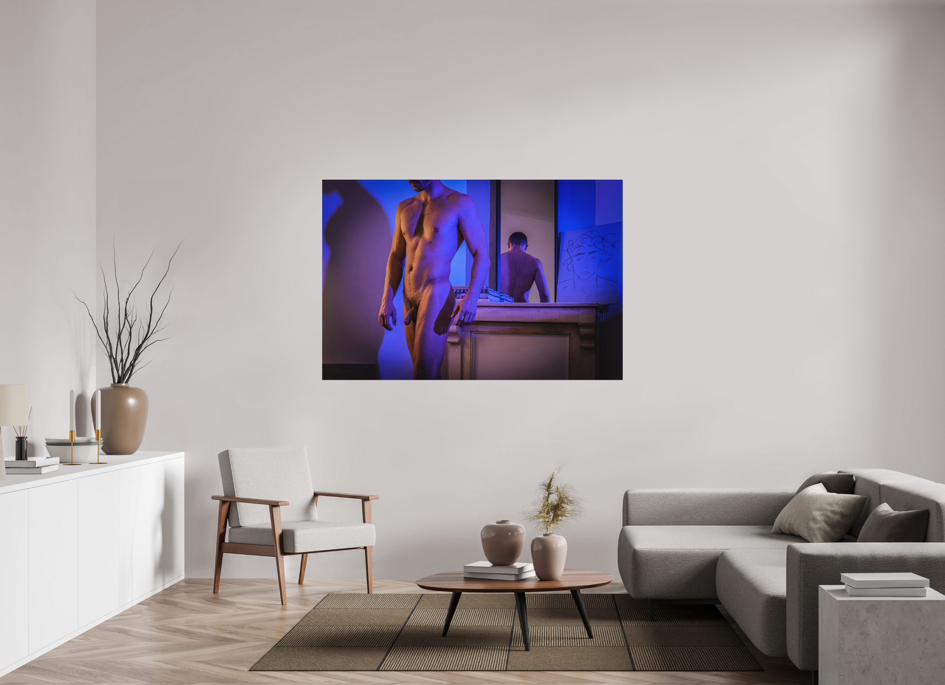 66 x 44″, Fuji Velvet The Temptation of Dorian Gray - Fine Art Photography