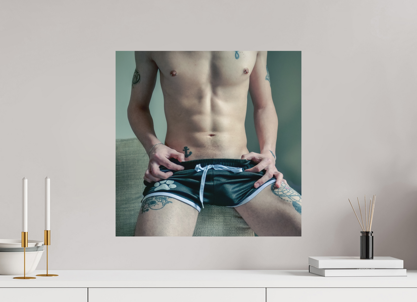 20 x 20″, Fuji Velvet Anchor Away - Fine Art Photography Print