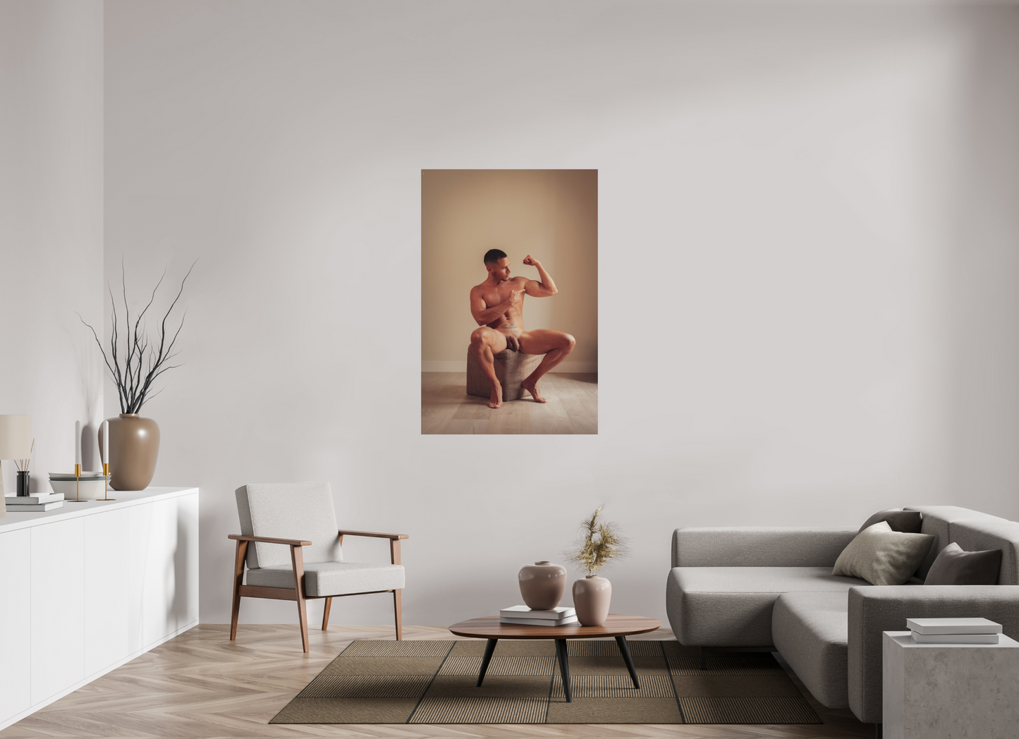 36 x 54″, Giclee Matt Photo Rag I Made This