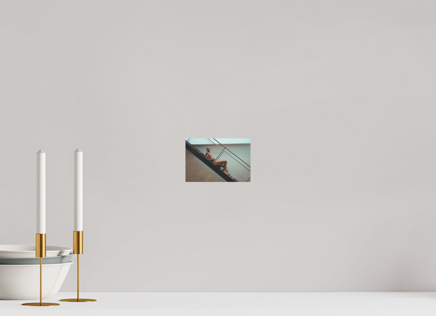 6 x 4″, Fuji Matte Stairway Sneakers - Fine Art Print Antonio Travels